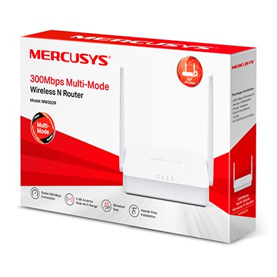 El Router Mercusys 300MBPS MW302R 